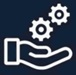 hand with gears